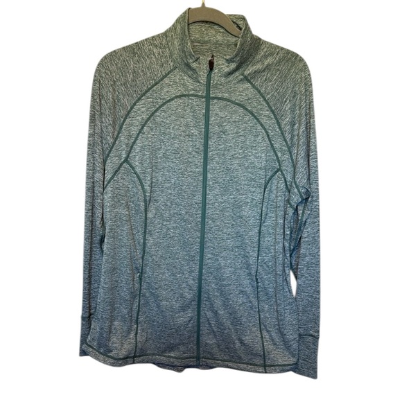 Ideology Green Lightweight Full-Zip Athletic Jacket - Picture 1 of 11